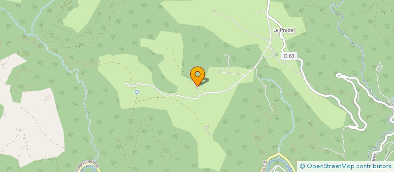 localisation de l'entreprise SCI DU CHATEAU  MONTREDON-LABESSONNIE