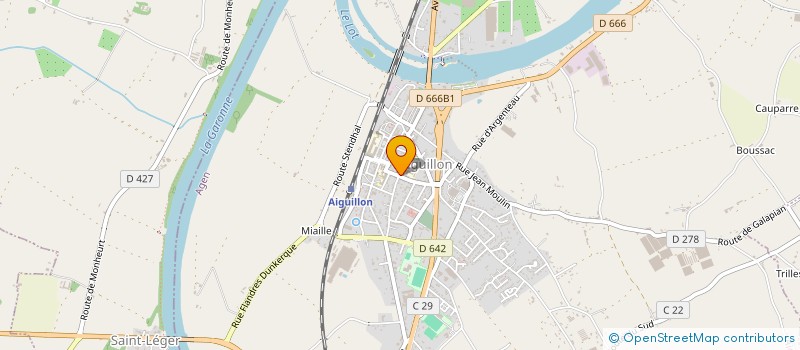 localisation de l'entreprise SCI DU CHATEAU à AIGUILLON