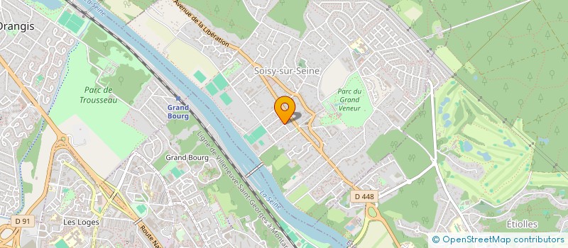 localisation de l'entreprise SCI DU CHATEAU à SOISY-SUR-SEINE