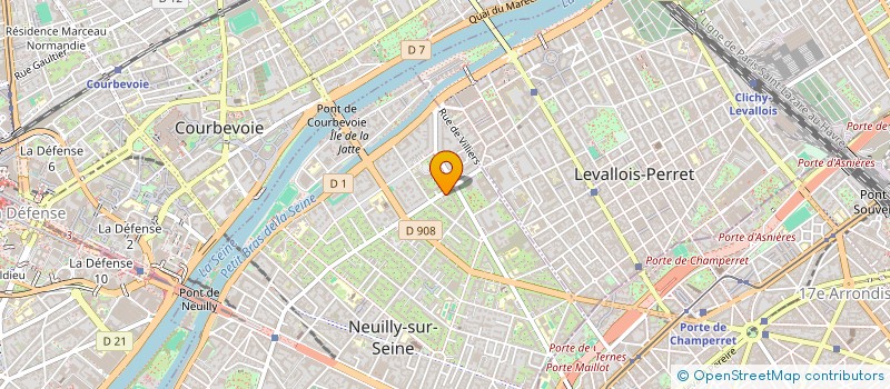 localisation de l'entreprise SCI DU CHATEAU  NEUILLY-SUR-SEINE