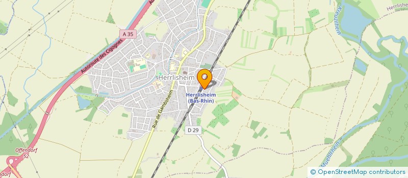 localisation de l'entreprise SCI DU CHATEAU  HERRLISHEIM