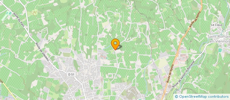 localisation de l'entreprise SCI DU CHATEAU  VAISON-LA-ROMAINE