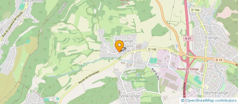 localisation de l'entreprise SCI DU CHATEAU à THIONVILLE