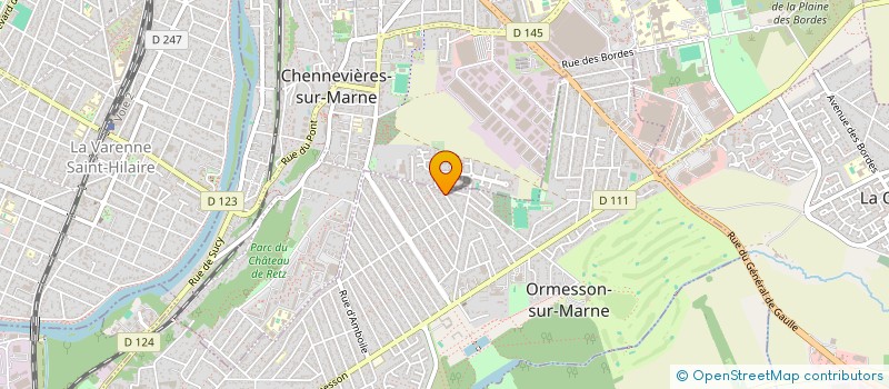 localisation de l'entreprise SCI DU CHATEAU  ORMESSON-SUR-MARNE