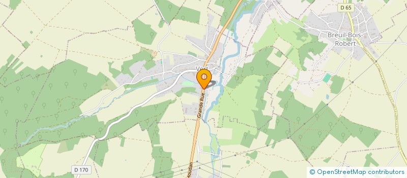 localisation de l'entreprise SCI DU CHATEAU  VERT