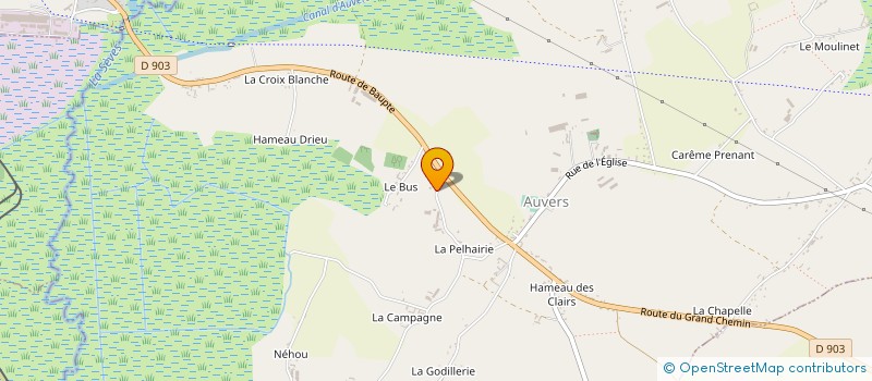 localisation de l'entreprise SCI DU CHATEAU à AUVERS
