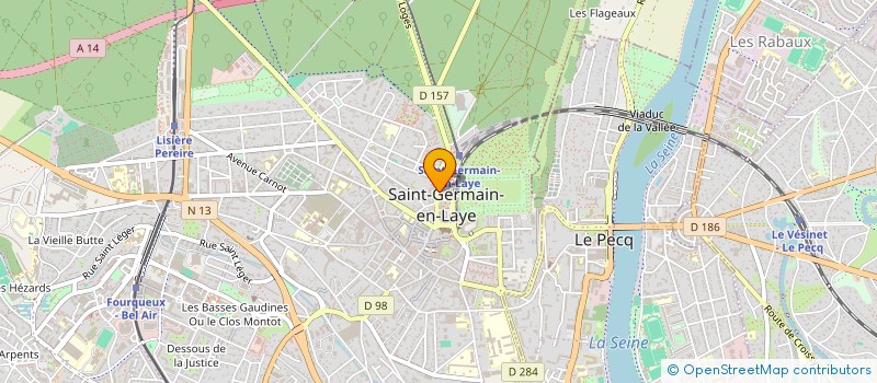 localisation de l'entreprise SCI DU CHATEAU  SAINT-GERMAIN-EN-LAYE