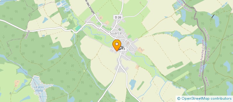 localisation de l'entreprise SCI DU CHATEAU à SUARCE