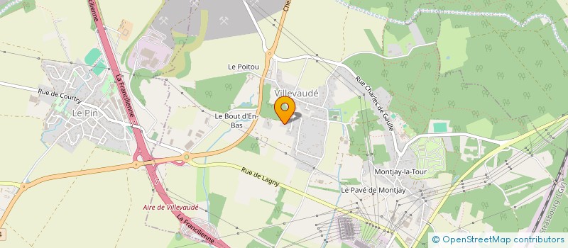 localisation de l'entreprise SCI DU CHATEAU à VILLEVAUDE