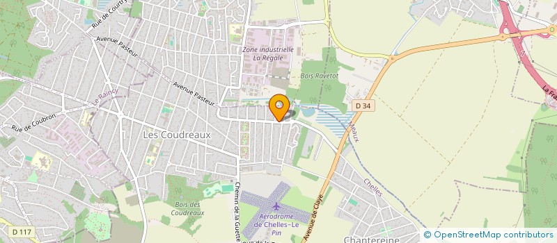 localisation de l'entreprise SCI DU CHATEAU  CHELLES