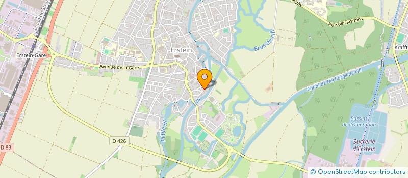localisation de l'entreprise SCI DU CHATEAU  ERSTEIN