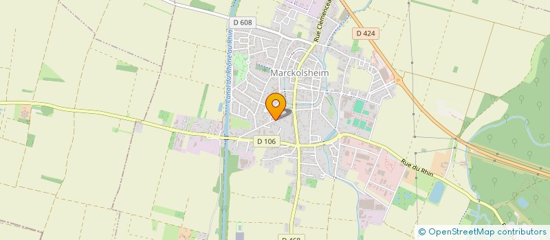 localisation de l'entreprise SCI DU CHATEAU  MARCKOLSHEIM