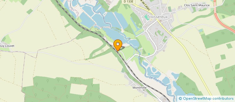 localisation de l'entreprise SCI DU CHATEAU  FOUQUENIES