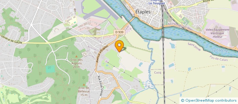 localisation de l'entreprise SCI DU CHATEAU à CUCQ