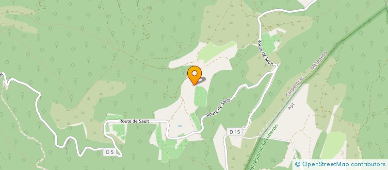 localisation de l'entreprise SCI DU CHATEAU D'AMOURIER  METHAMIS