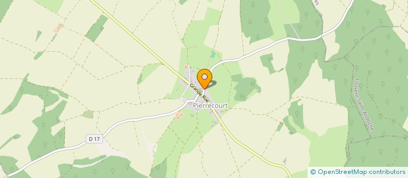 localisation de l'entreprise SCI DU CHATEAU D ARGILLIERES  ARGILLIERES