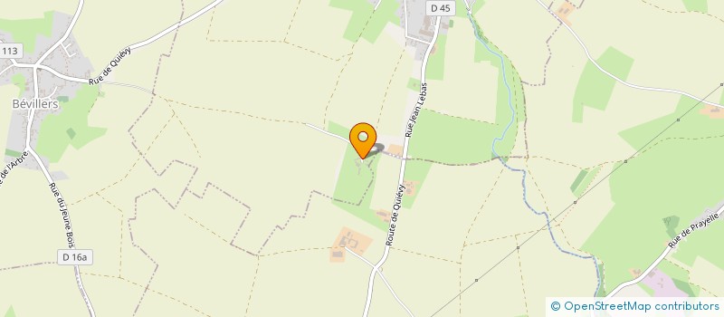 localisation de l'entreprise SCI DU CHATEAU D EAU  QUIEVY