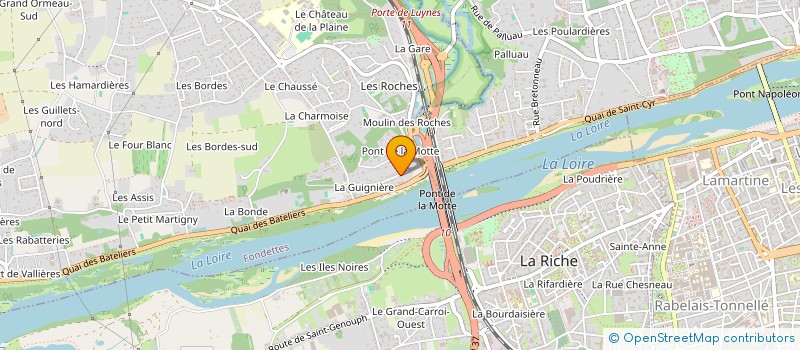 localisation de l'entreprise SCI DU CHATEAU D'EAU à FONDETTES