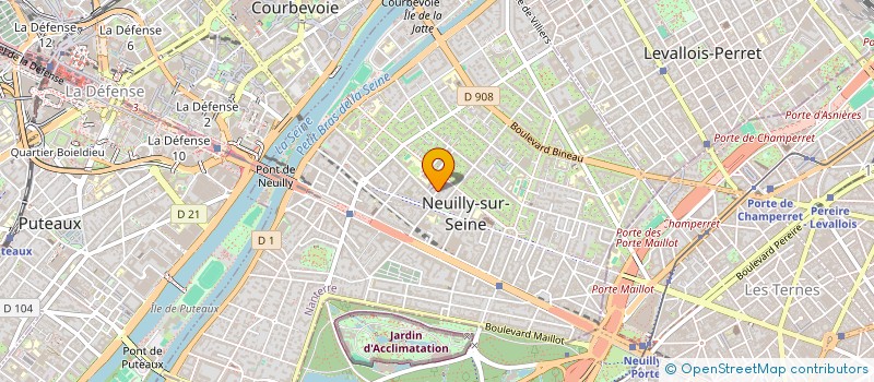 localisation de l'entreprise SCI DU CHATEAU D EAU LANCRY à NEUILLY-SUR-SEINE