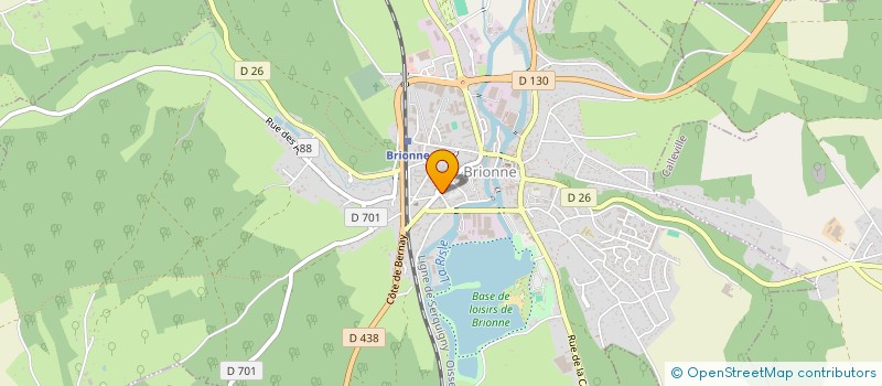 localisation de l'entreprise SCI DU CHATEAU D'HARCOURT  HARCOURT