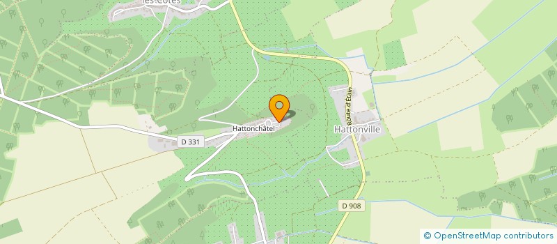 localisation de l'entreprise SCI DU CHATEAU D'HATTONCHATEL à VIGNEULLES-LES-HATTONCHATEL