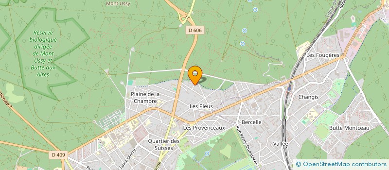 localisation de l'entreprise SCI DU CHATEAU DE BEAULIEU à FONTAINEBLEAU