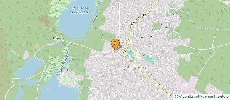 localisation de l'entreprise SCI DU CHATEAU DE BISCARROSSE  BISCARROSSE