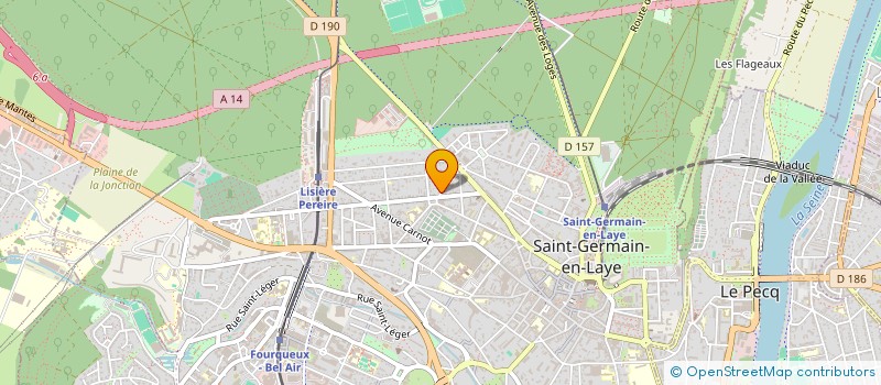 localisation de l'entreprise SCI DU CHATEAU DE BRESSEY  SAINT-GERMAIN-EN-LAYE