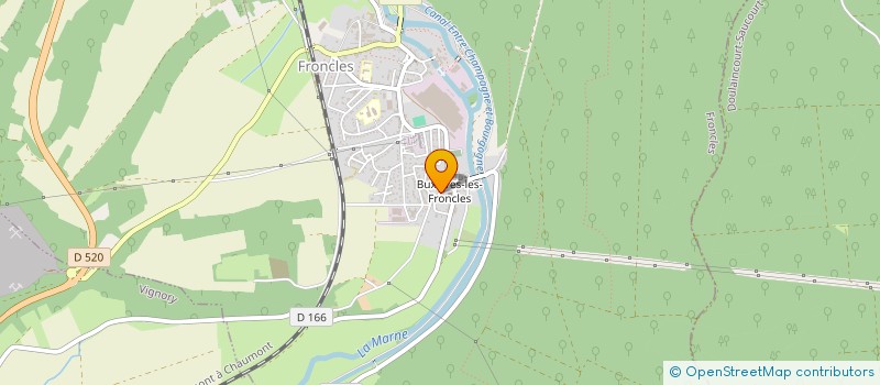 localisation de l'entreprise SCI DU CHATEAU DE BUXIERES à FRONCLES