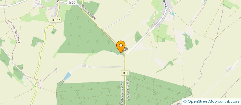 localisation de l'entreprise SCI DU CHATEAU DE FERE  FERE-EN-TARDENOIS