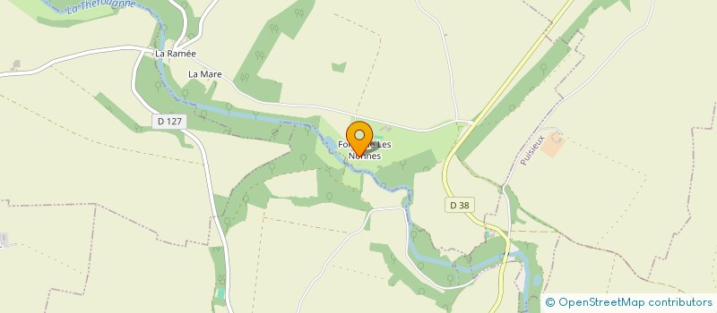 localisation de l'entreprise SCI DU CHATEAU DE FONTAINE LES NONNES  DOUY-LA-RAMEE