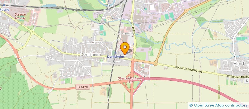 localisation de l'entreprise SCI DU CHATEAU DE KOLBSHEIM  KOLBSHEIM