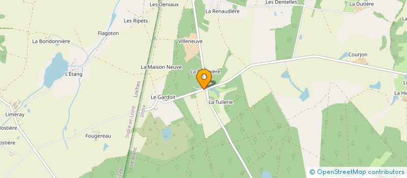 localisation de l'entreprise SCI DU CHATEAU DE L EFFOUGEARD à OBTERRE