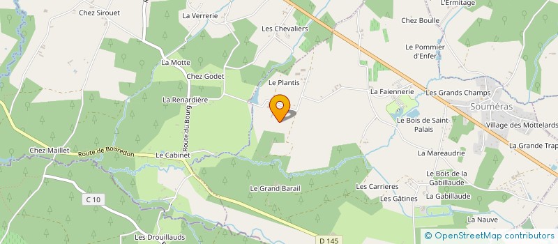 localisation de l'entreprise SCI DU CHATEAU DE LA BRUYERE à SOUMERAS