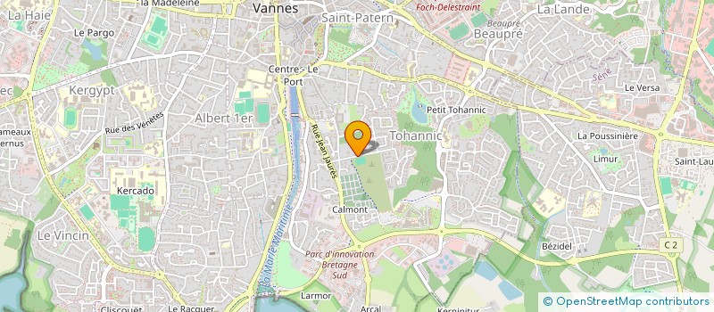 localisation de l'entreprise SCI DU CHATEAU DE LIMOGES à VANNES