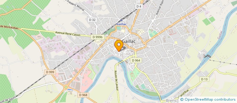 localisation de l'entreprise SCI DU CHATEAU DE LOM à GAILLAC