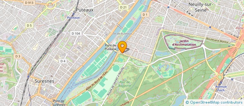 localisation de l'entreprise SCI DU CHATEAU DE MADRID à NEUILLY-SUR-SEINE