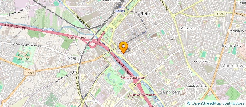 localisation de l'entreprise SCI DU CHATEAU DE MARZILLY  REIMS