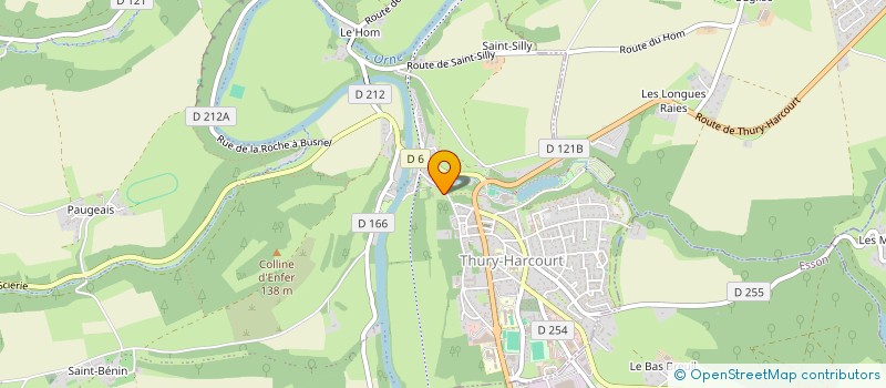 localisation de l'entreprise SCI DU CHATEAU DE PLACY  CESNY-LES-SOURCES