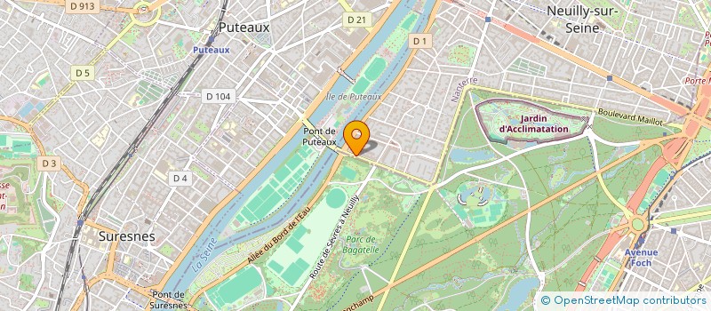 localisation de l'entreprise SCI DU CHATEAU DE SAINT-LAON à NEUILLY-SUR-SEINE