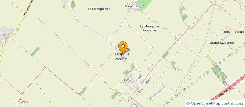 localisation de l'entreprise SCI DU CHATEAU DE SERQUEUE  JOSNES