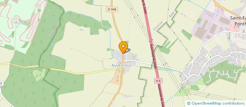 localisation de l'entreprise SCI DU CHATEAU DE TILLY  AUVERNAUX