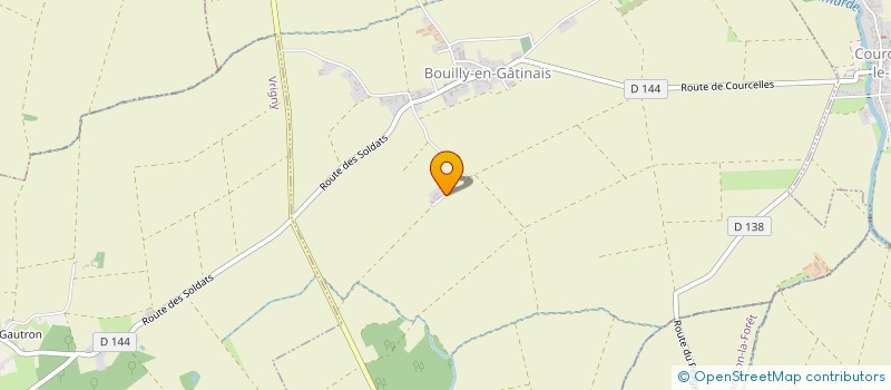localisation de l'entreprise SCI DU CHATEAU DE TRETINVILLE  GUIGNEVILLE