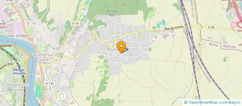 localisation de l'entreprise SCI DU CHATEAU DE VIMY  SAINT-CYR-AU-MONT-D'OR