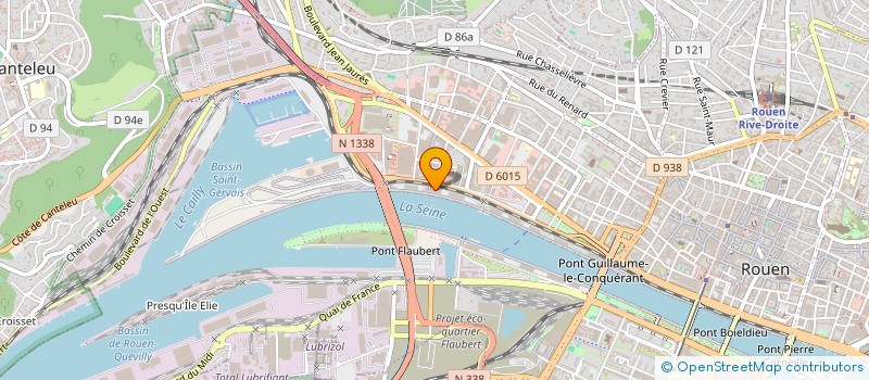 localisation de l'entreprise SCI DU CHATEAU DES 2 LIONS à ROUEN