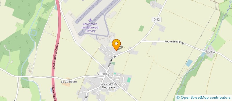 localisation de l'entreprise SCI DU CHATEAU DU PREAU à VIMORY