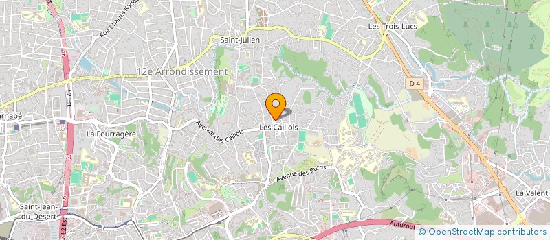 localisation de l'entreprise SCI DU CHATEAU NEUF  MARSEILLE