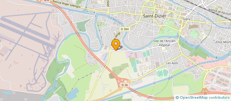 localisation de l'entreprise SCI DU CHATEAU RENARD à SAINT-DIZIER