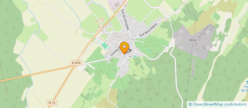 localisation de l'entreprise SCI DU CHATEAU SAINTE CECILE  FRASNE-LE-CHATEAU