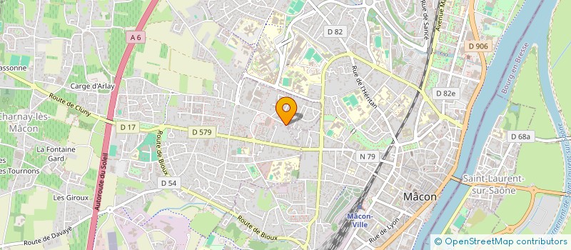localisation de l'entreprise SCI DU CHATEAU ST PIERRE à CHARNAY-LES-MACON